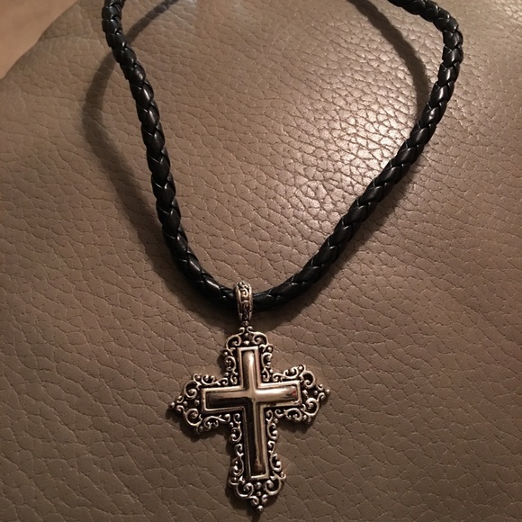 Other - Genuine leather Orthodox Cross!